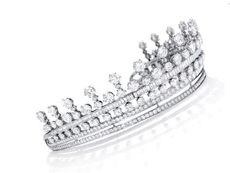 And Again This All Diamond Tiara From 1955 Royal Jewelry Diamond