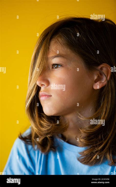 Teen Boy Long Hair Hi Res Stock Photography And Images Alamy