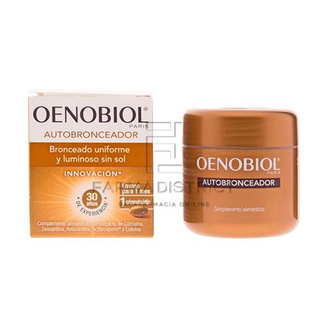Comprar Oenobiol Autobronceador Pack 3 X 30 Cápsulas Farmacias Carrascosa