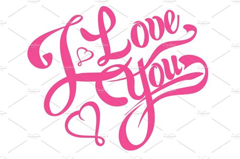 I Love You Lettering Design Tattoo Stunning Script Fonts ~ Creative
