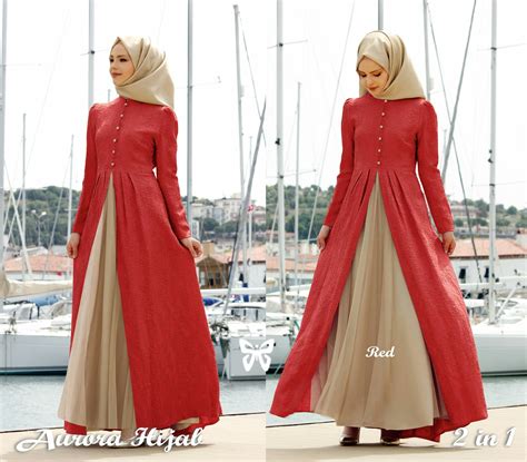 20 gambar model baju muslim terbaru ide terkini