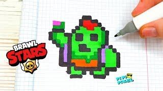 Thingiverse is a universe of things. how to draw spike BRAWL STARS pixsel youtube video izle indir