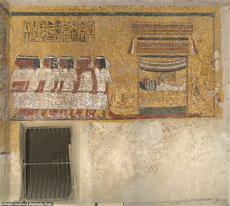 King Tut Tomb Wall Paintings