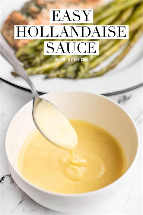 An Easy No Fail Method For Making Homemade Hollandaise Sauce In Just