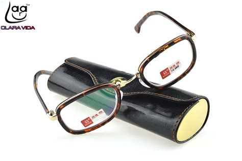 Shuaidi Oval Retro Vintage Hand Made Frame Nerd Reading Glasses Multilayer Coated Lens 45 5