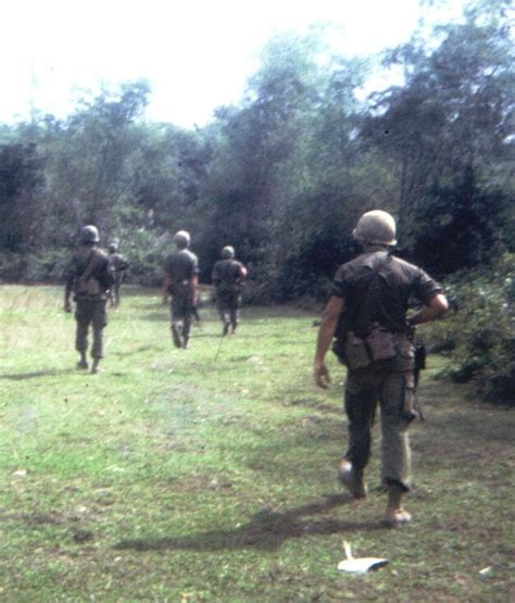 Courageous Infantry Troops On Patrol