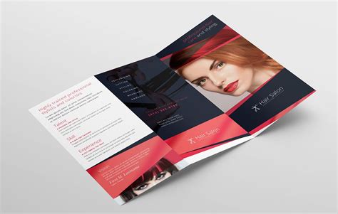 Hair Salon Tri Fold Brochure Template In Psd Ai And Vector Brandpacks