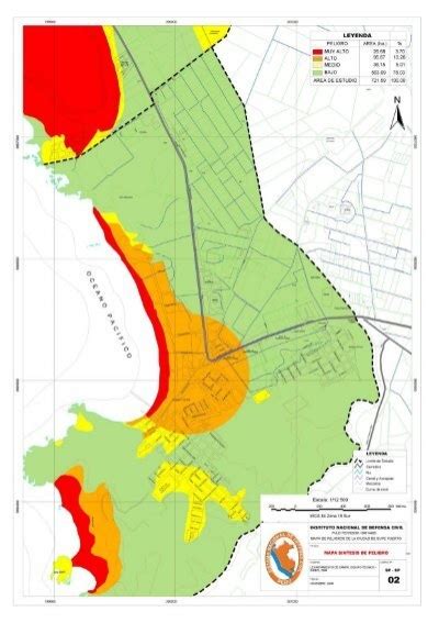 Estudio De Mapa De Peligros De La Ciudad De Supe Puerto Informe Final