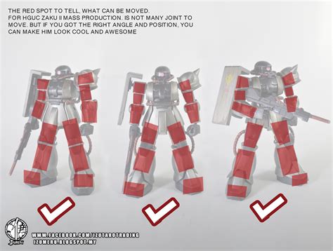 Tutorial How To Pose Gunpla Zaku Izumerus Style Zeon Izumeru