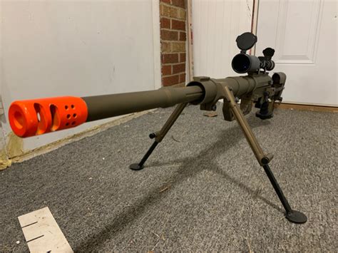 Sold Cheytac M200 Intervention Custom Co2 Bolt Sniper Rifle Hopup Airsoft