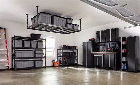 The garage, although small, is almost always treated as a storage area for basically everything that we don't want to keep in the house. Diy Garage Overhead Storage Ideas / Overhead Garage Storage Ana White - Start with these 34 cool ...