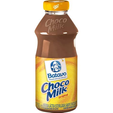 Bebida Láctea Instantânea Choco Milk Garrafa 200ml Choco Milk
