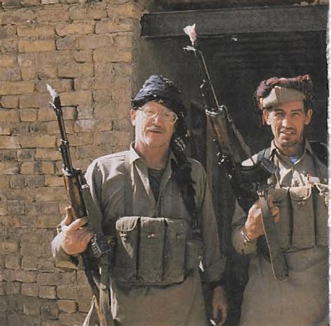 Robert K Brown Founder Of Soldier Of Fortune Magazine Sof And A Mujahideen Photographed By