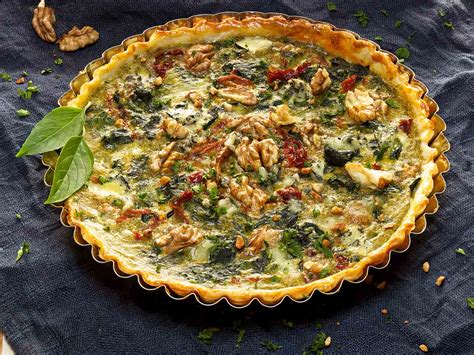 Recette Tarte aux blettes et aux noix