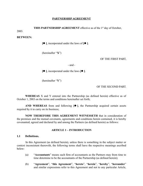 Documents similar to sample of lease agreement in malaysia. FREE 4+ Partnership Agreement Short Forms in PDF | MS Word