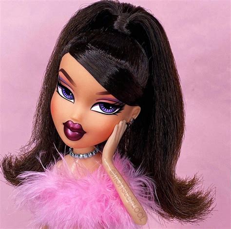 ̩̩͙♡ ̩̩͙ On Twitter Bratz Doll Makeup Black Bratz Doll Doll Makeup