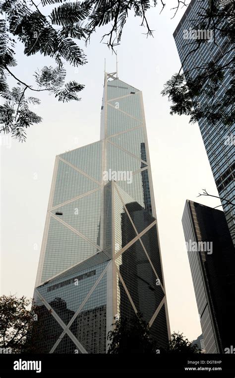 Bank Of China Tower Office Tower By Architect Ming Pei Chung Wan