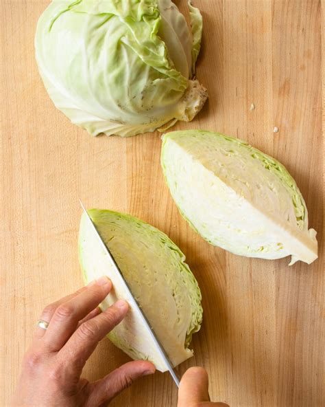 How To Cut Cabbage Blue Jean Chef Meredith Laurence