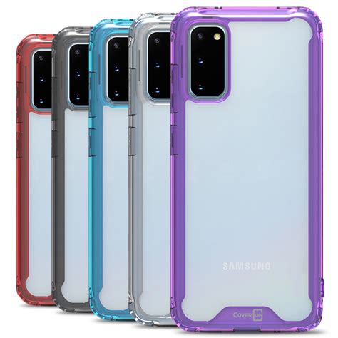 Coveron Samsung Galaxy S20 Plus Ultra Clear Case Hard Phone Cover