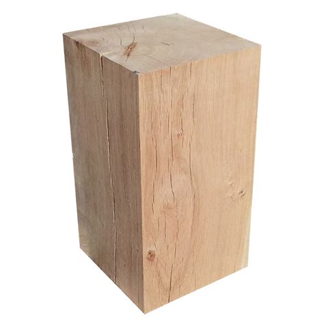 Vous garantir le bon achat, on y travaille tous les jours. Cube chêne massif L24 x l24 x H45cm | Leroy Merlin