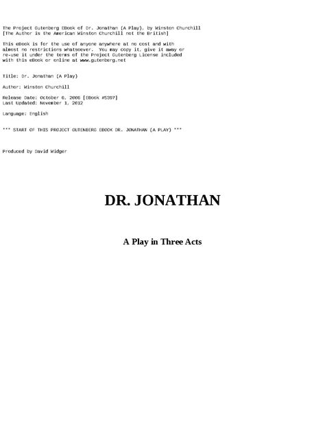 Dr Jonathan Pdf Host