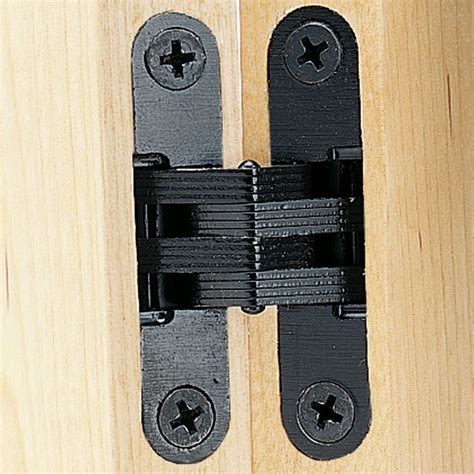 If your kitchen cabinets have adjustable hinges, you may need to tweak them from time to time so the doors will close properly. Concealed Soss Hinges-Black Finish - Rockler Woodworking Tools