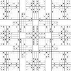 Click on the level you want to make to access the corresponding puzzles. Samurai Sudoku 13-grid | Sudoku puzzles, Sudoku, Sudoku ...