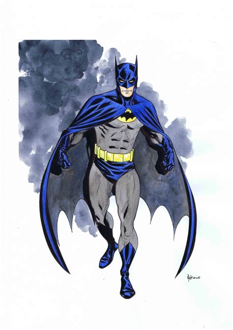 Batman By Mike Mckone In Don Bohms Mike Mckone Comic Art Gallery Room