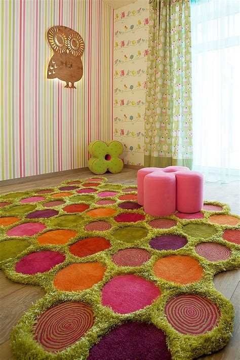 Asymmetrical Grand Mx Rug Is A Fun And Practical Addition To The Kids