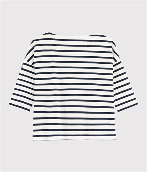 Des collections pour tous : Marinière volantée Femme | Petit Bateau