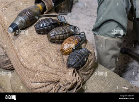 World War 2 American Hand Grenades Hi Res Stock Photography And Images