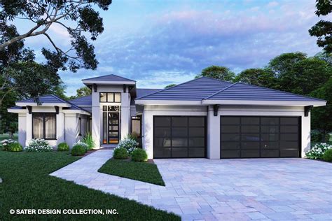 Luxe Modern House Plans From The Sater Design Collection Builder Magazine