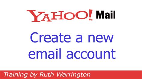 Yahoo Mail 2014 How To Create A New Email Account Youtube