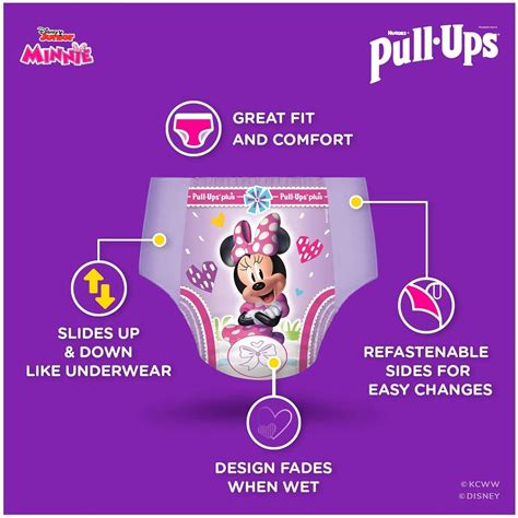 Pull Ups Learning Designs Training Pants For Girls Moderate Absorbency