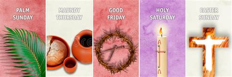 Holy Week Order Of Important Days With English Descriptions In The