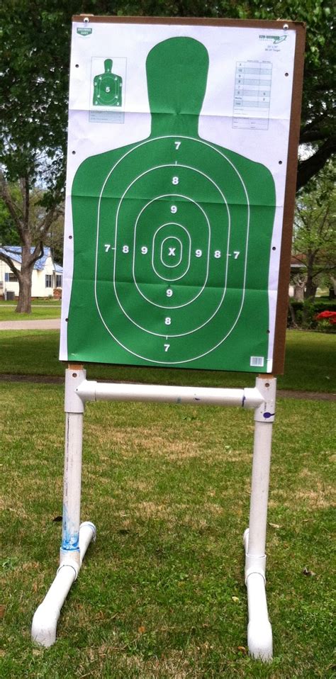 I put together a steel target stand for pistol practice. The Backwoods Engineer: April 2015