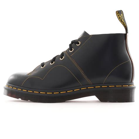 Dr Marten Made In England Church Leather Monkey Boots Black