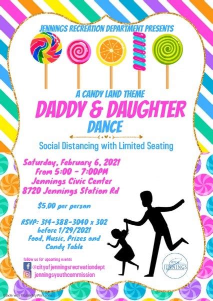 City Of Jennings Candyland Daddy And Daughter Dance