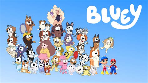 Bluey Bingo And All Of Their Friends By Blueychristineheeler On Deviantart
