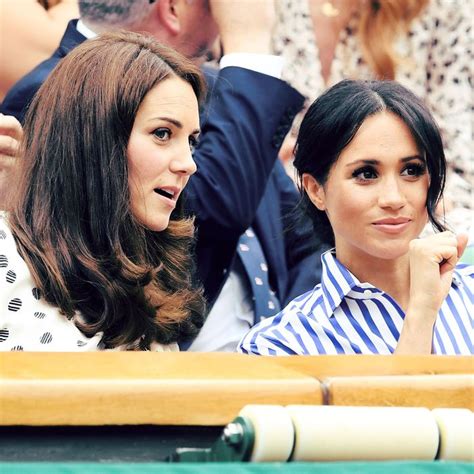 Meghan Markle And Kate Middleton Went To Wimbledon Together