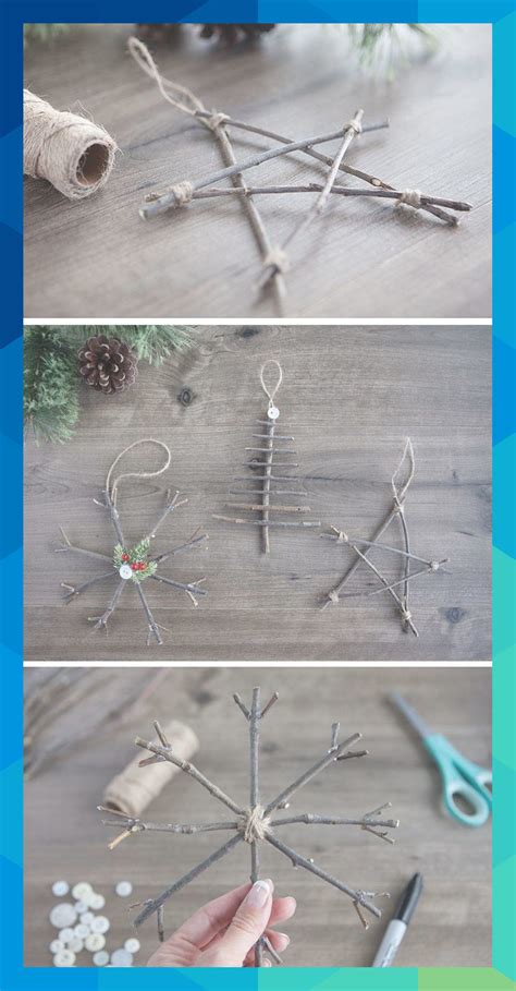 Rustic Twig Christmas Ornaments Marjorymacejkovic797 Diy Christmas
