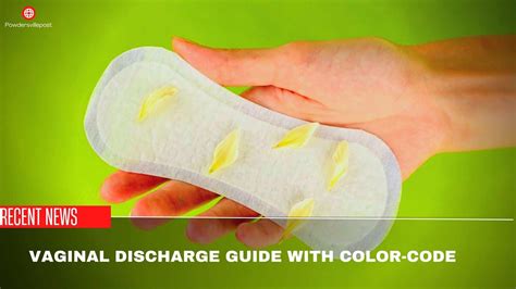 Vaginal Discharge Guide With Color Code