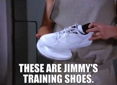 Yarn These Are Jimmy S Training Shoes Seinfeld S E The Jimmy Video Gifs By