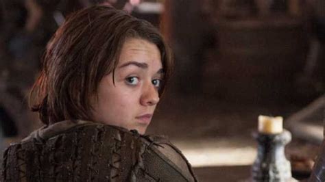 Shit Gets Real Maisie Williams After Reading Script Of Got Season 7