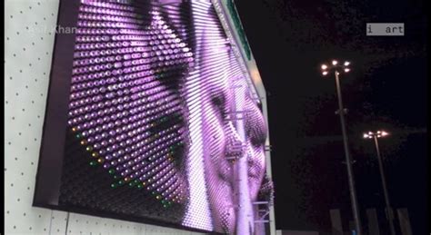 Megafaces Kinetic Facade Interactive Design Archive