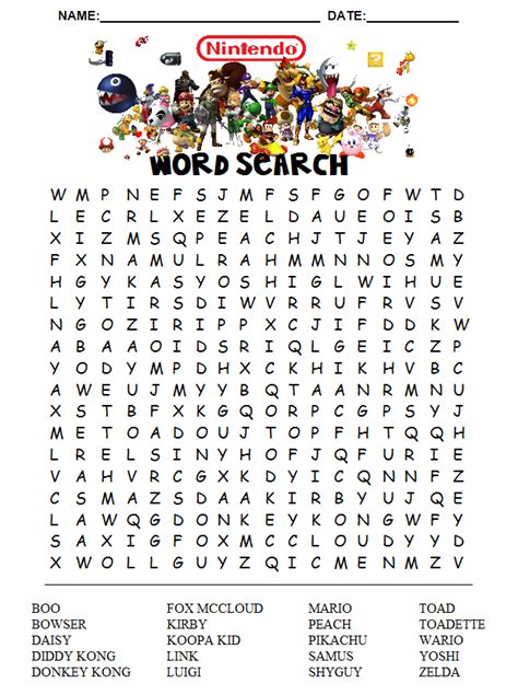 Wonderland Crafts Word Search