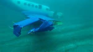 Airplane Crashes In Water