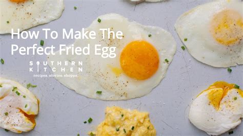 How To Make The Perfect Fried Egg Youtube