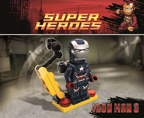 Iron Patriot Minifigure Lego 2013 Marvel Superheroes Toys N Bricks