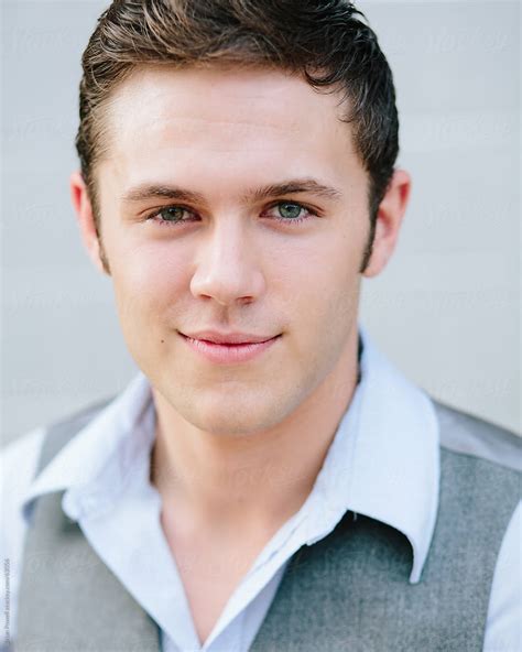 Headshot Of Handsome Young Man By Stocksy Contributor Brian Powell